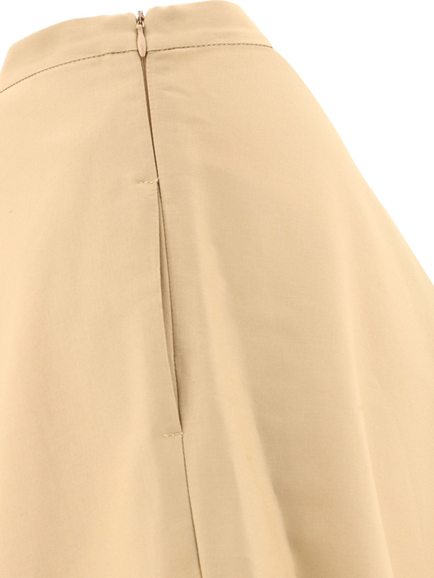 F.IT Beige A-line skirt